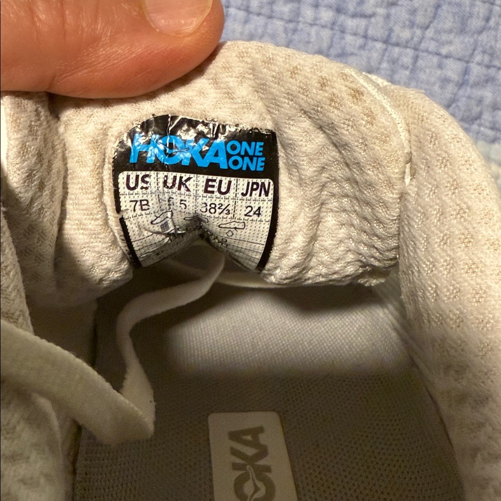 Hoka White Athletic Shoes - Picture 10 of 10